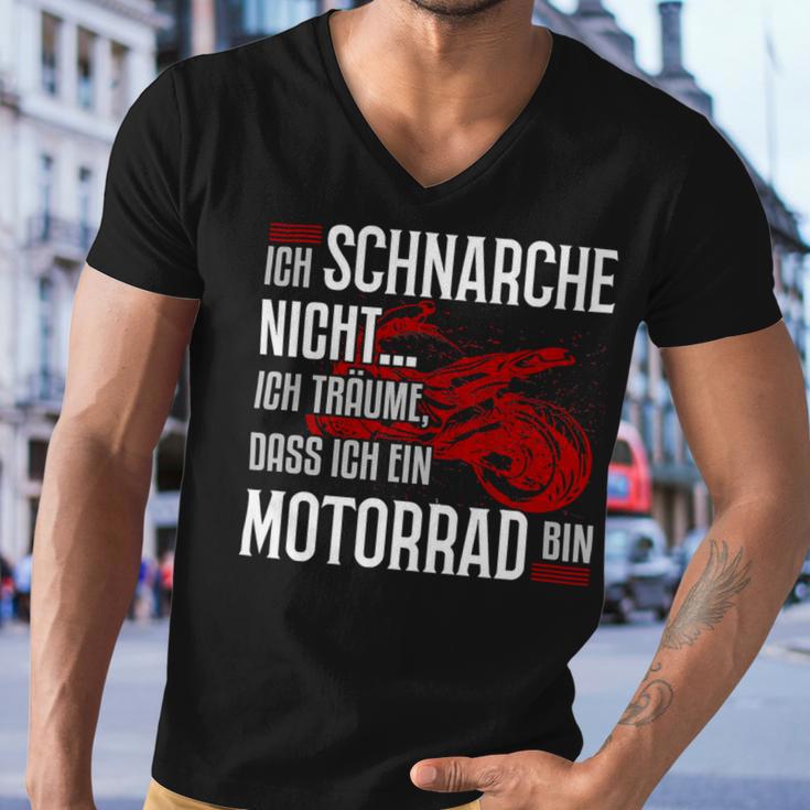 Motorcycle Racing Machines Motif With 485 Shirt Men V-Neck Tshirt