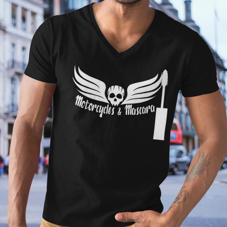 Motorcycles Mascara Cool Dreaming 467 Shirt Men V-Neck Tshirt