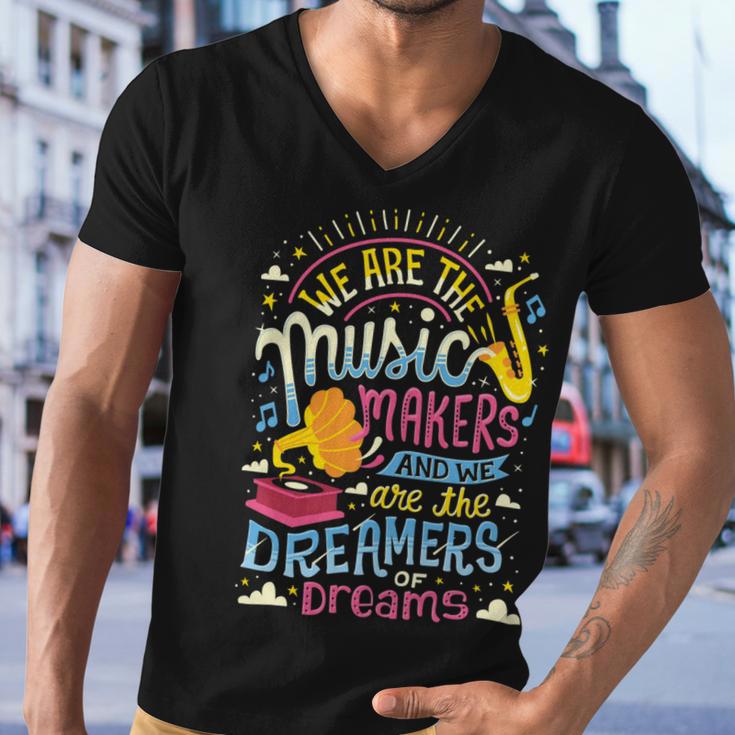 Music Makers And Dreamers 284 Trending Shirt Men V-Neck Tshirt