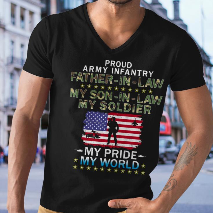 My Soninlaw Soldier Heroproud Army 686 Shirt Men V-Neck Tshirt