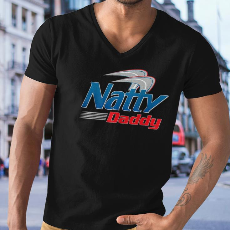 Natty Daddy Funny Fathers Day Men V-Neck Tshirt