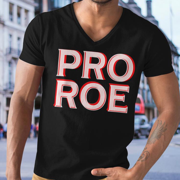 Pro Roe Men V-Neck Tshirt