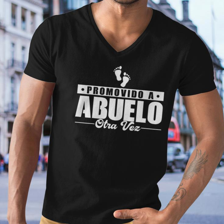 Promovido A Abuelo Otra Vez Abuelo Announcement Seras Abuelo Men V-Neck Tshirt