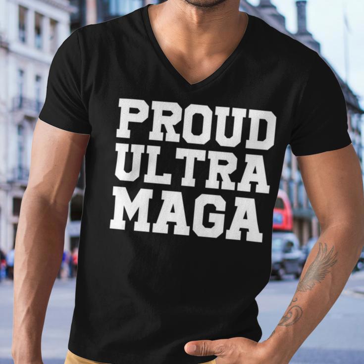 Proud Ultra Maga V10 Men V-Neck Tshirt