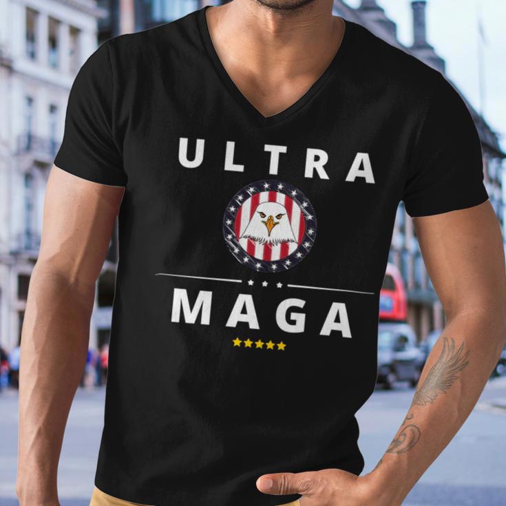 Proud Ultra Maga V12 Men V-Neck Tshirt