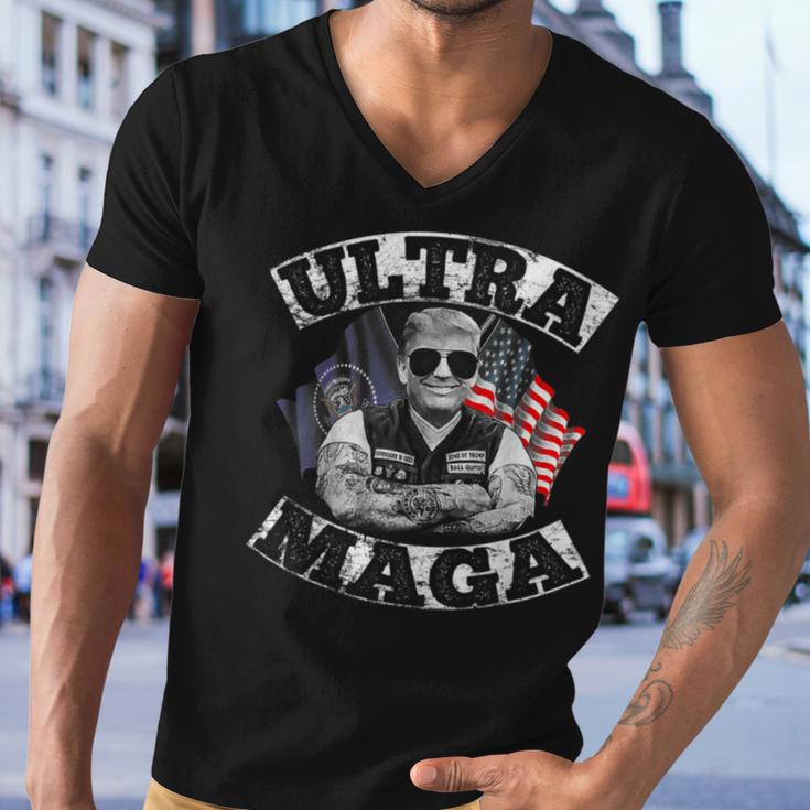 Proud Ultra Maga V7 Men V-Neck Tshirt