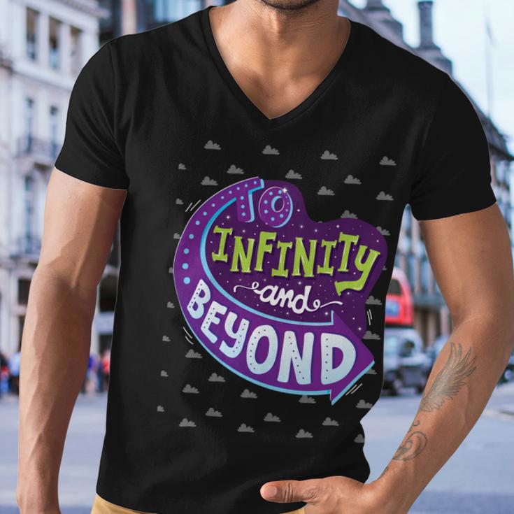 To Infinity And Beyond 491 Trending Shirt Men V-Neck Tshirt