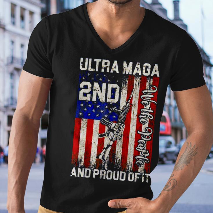 Ultra Maga And Proud Of It A Ultra Maga And Proud Of It V14 Men V-Neck Tshirt