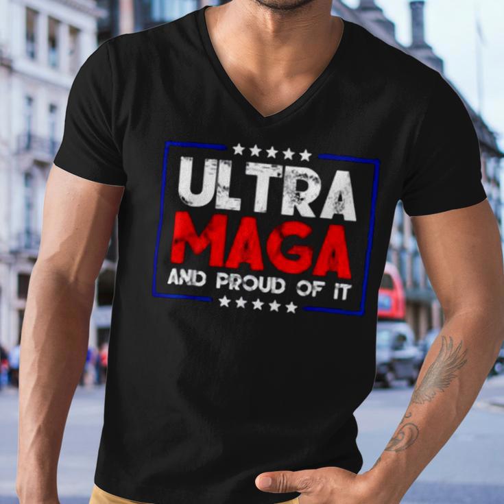 Ultra Maga And Proud Of It A Ultra Maga And Proud Of It V15 Men V-Neck Tshirt