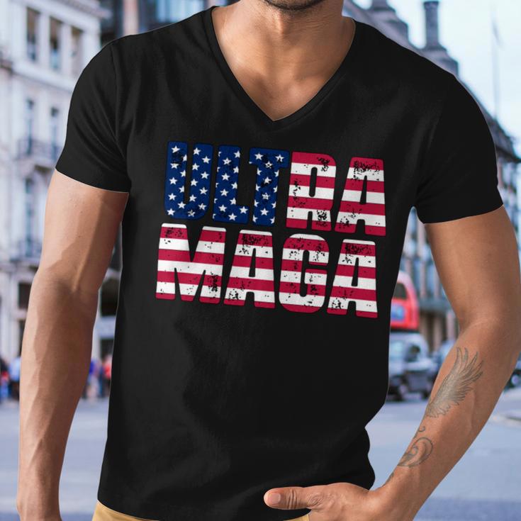 Ultra Maga And Proud Of It A Ultra Maga And Proud Of It V18 Men V-Neck Tshirt