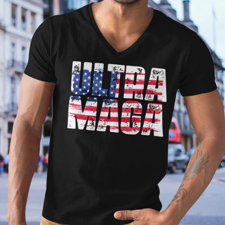 Ultra Maga And Proud Of It A Ultra Maga And Proud Of It V19 Men V-Neck Tshirt