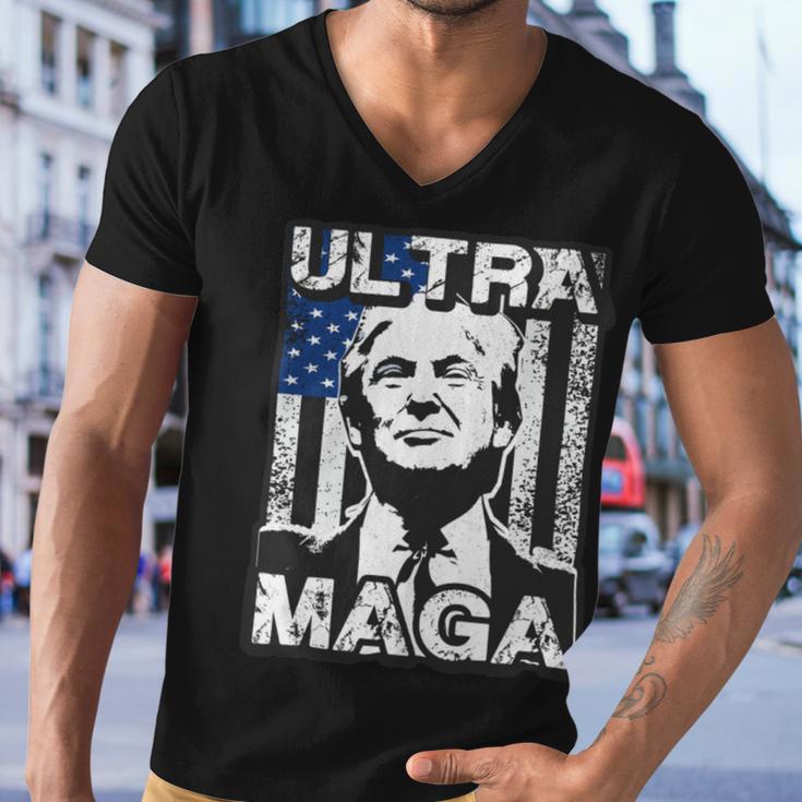 Ultra Maga And Proud Of It V26 Men V-Neck Tshirt