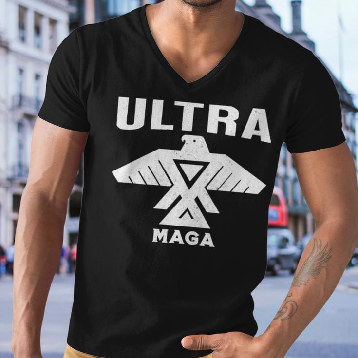 Ultra Maga Make America Great Again Proud Ultra Maga Ultra Maga Funny Men V-Neck Tshirt