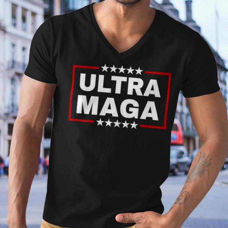 Ultra Maga Pro Trump Shirt Trump 2024 Shirt Donald Trump Shirt Men V-Neck Tshirt