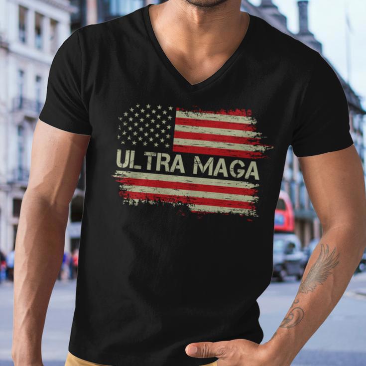 Ultra Maga Trump V2 Men V-Neck Tshirt