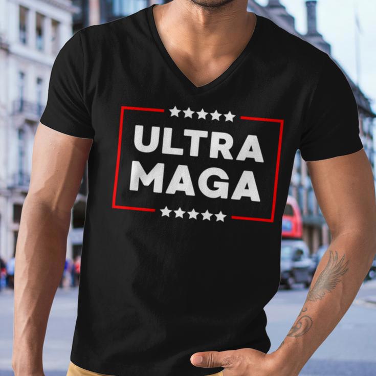 Ultra Maga Trump V3 Men V-Neck Tshirt