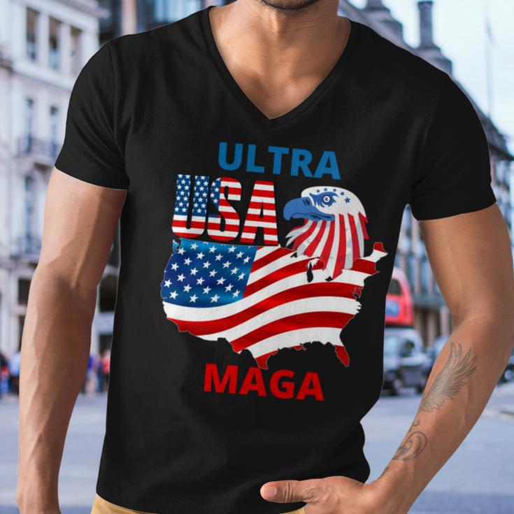 Ultra Maga Ultra Maga Funny Men V-Neck Tshirt