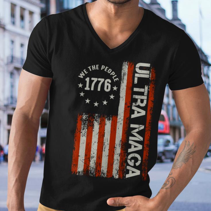 Ultra Maga V14 Men V-Neck Tshirt