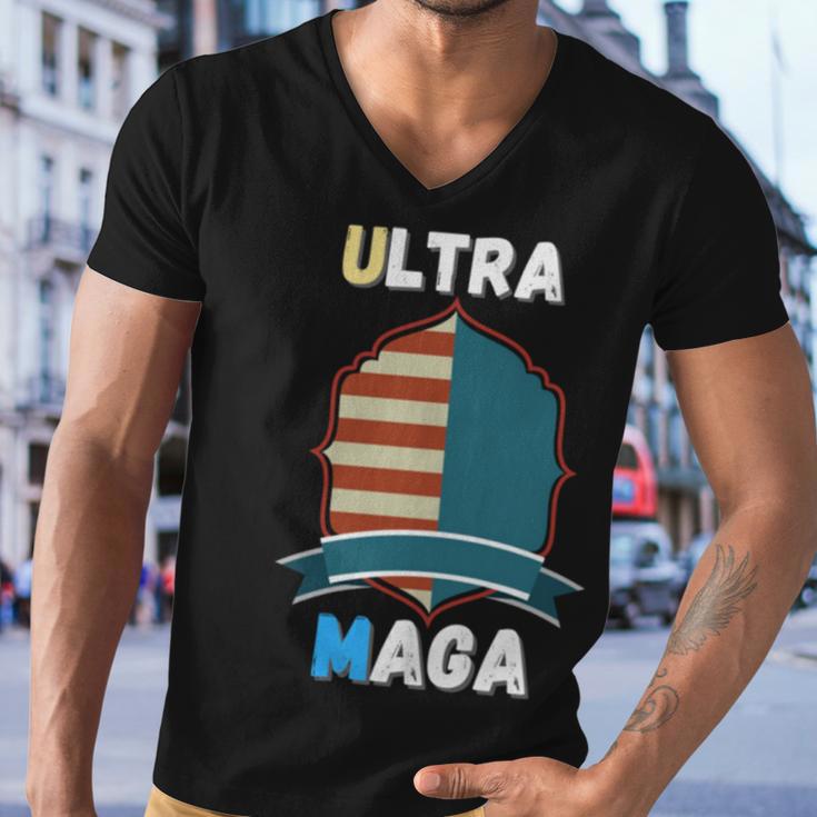 Ultra Mega Great Quote To Support Trump Men V-Neck Tshirt