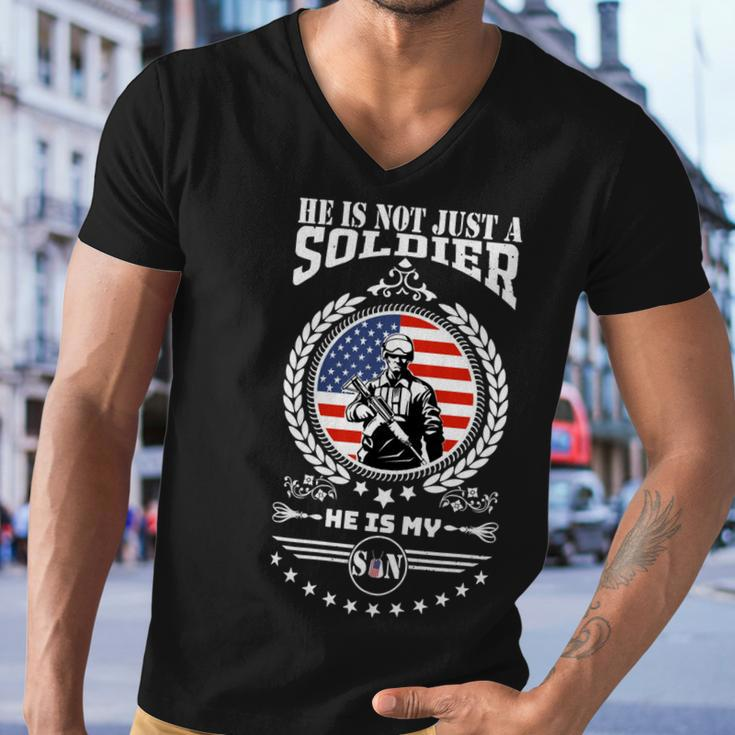 Veteran Veterans Day Us Army Military 35 Navy Soldier Army Military Men V-Neck Tshirt