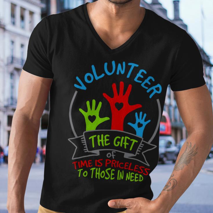 Volunteer - The Of Time Is Priceless 54 Trending Shirt Men V-Neck Tshirt