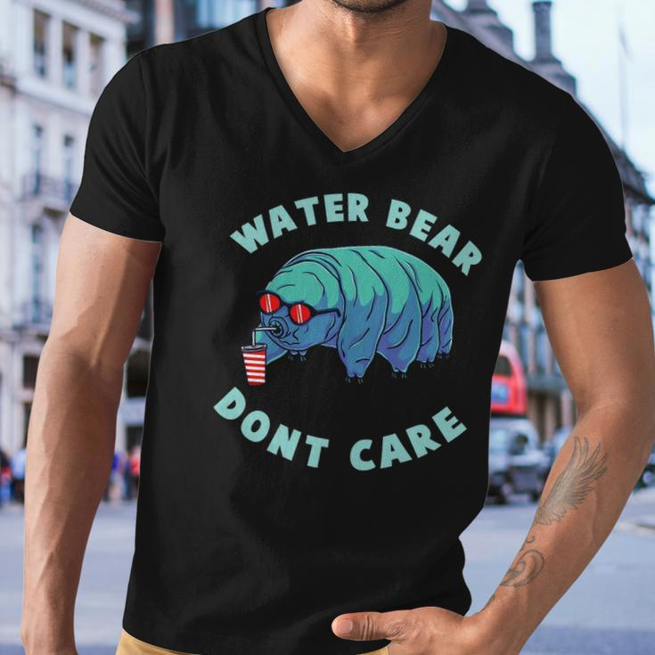 Water Bear Dont Care Microbiology Men V-Neck Tshirt