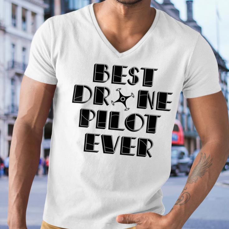 Best Drone Pilot Ever Men V-Neck Tshirt