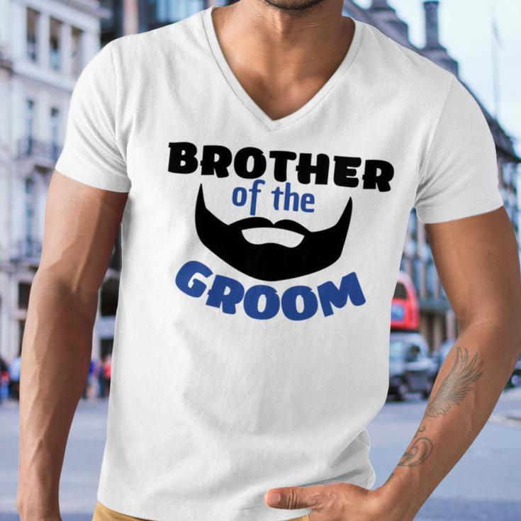 Brother Of The Groom Great Gift For The Brother Of The Awesome Groom Men V-Neck Tshirt