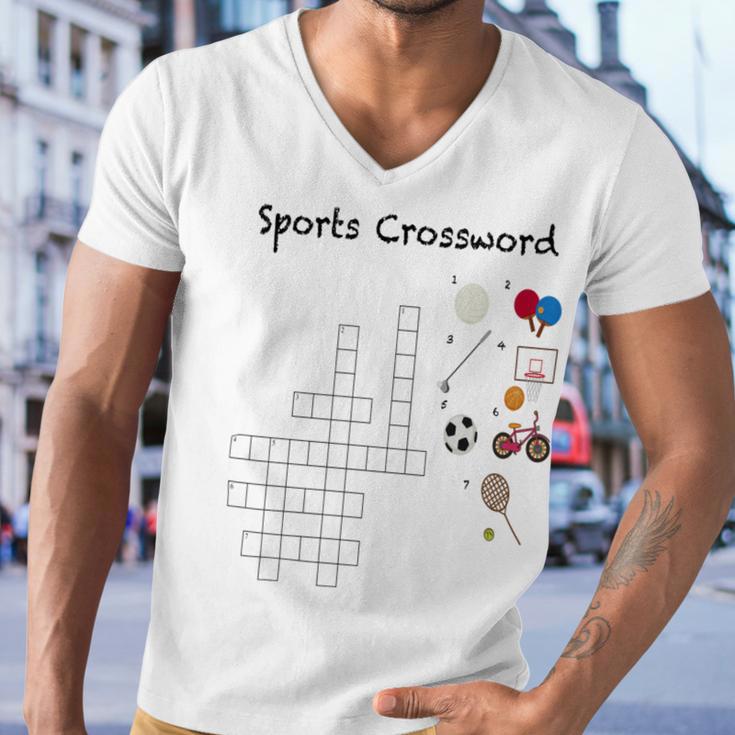 Croswords Men V-Neck Tshirt