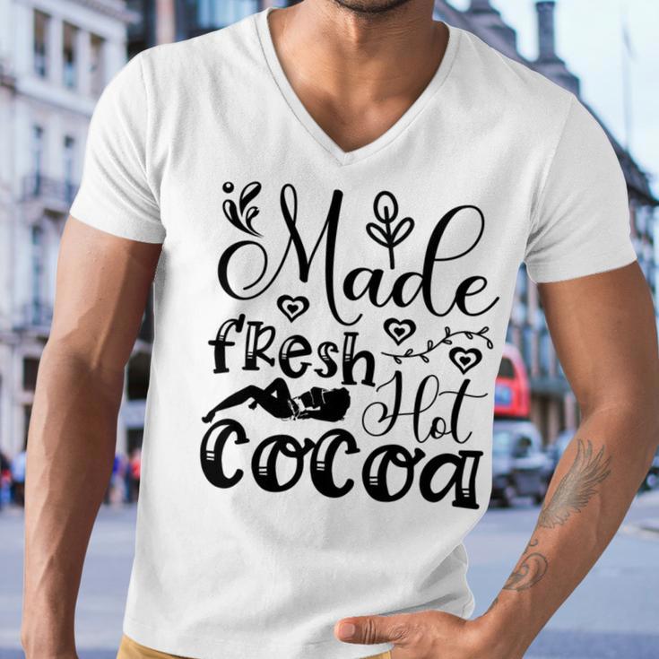 Fresh Hot Cocoa Men V-Neck Tshirt