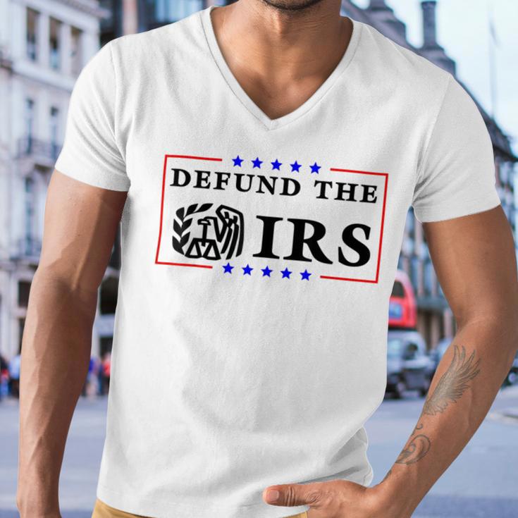 Funny Humor Irs Defund The Irs Men V-Neck Tshirt