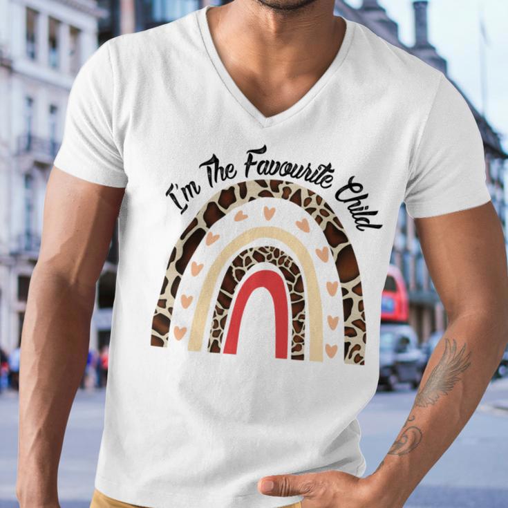 Funny Im The Favourite Child Siblings Family Tees Gift Essential Tshirt Men V-Neck Tshirt