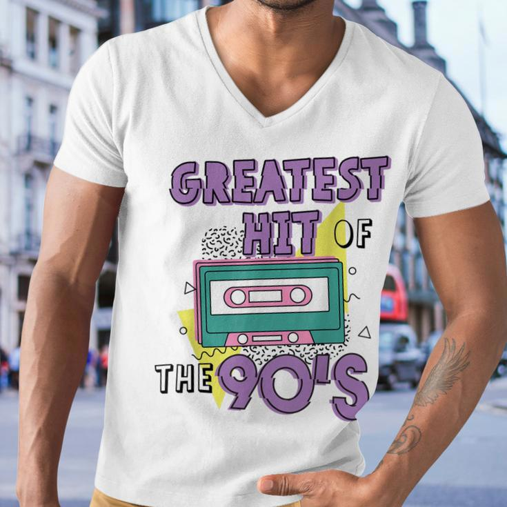 Greatest Hit Of The 90S Retro Cassette Tape Vintage Birthday Men V-Neck Tshirt