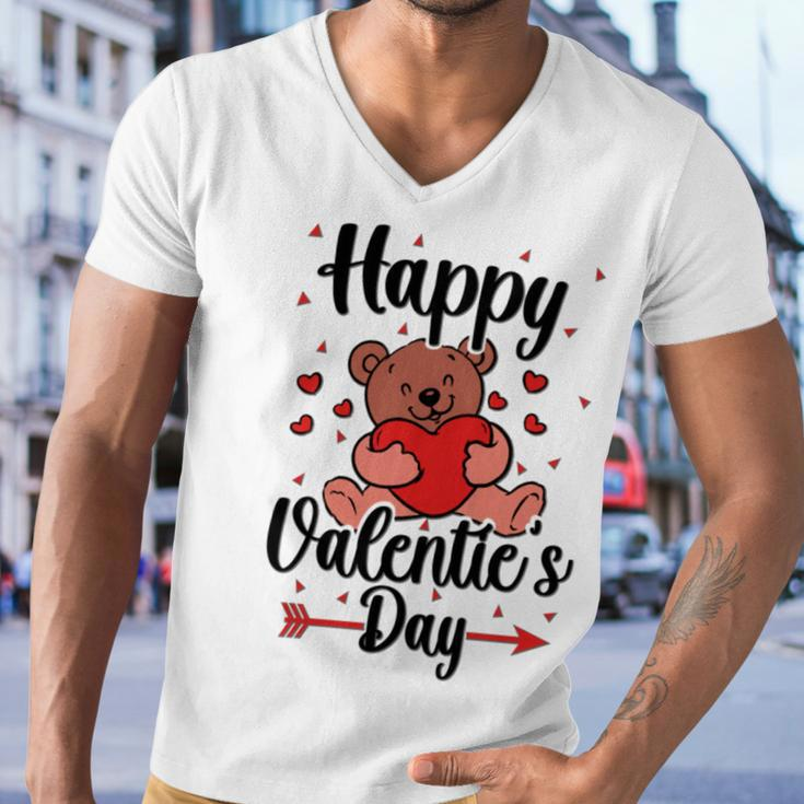 Happy Valentines Day V3 Men V-Neck Tshirt