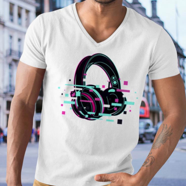 Headset Lover V2 Men V-Neck Tshirt