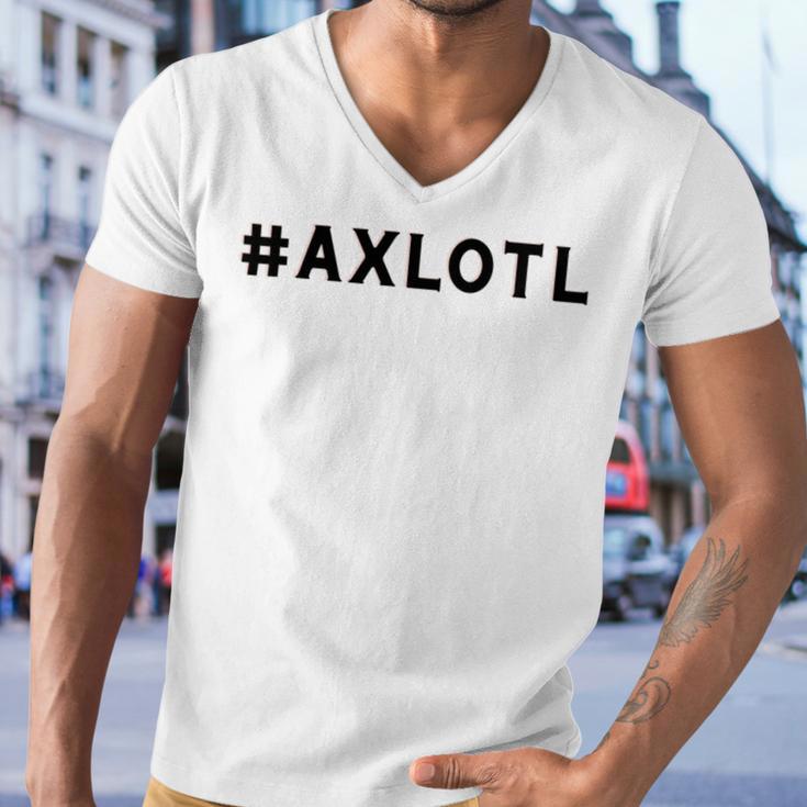 I Axlotl Questions Cute Axlotl V4 Men V-Neck Tshirt