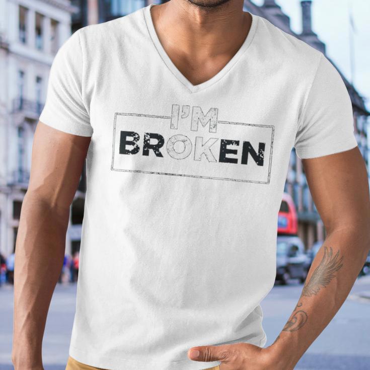 Im Ok Broken 247 Trending Shirt Men V-Neck Tshirt