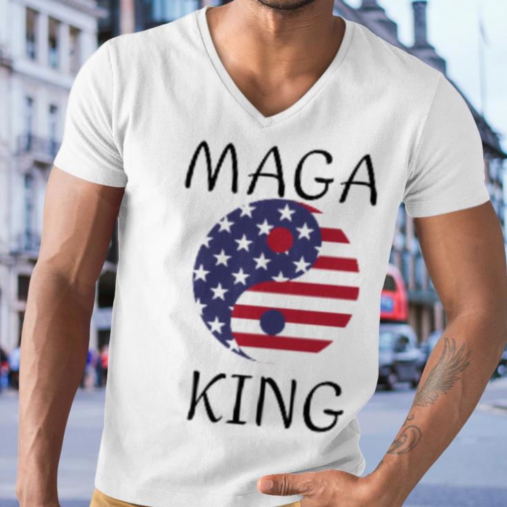 King Maga Men V-Neck Tshirt