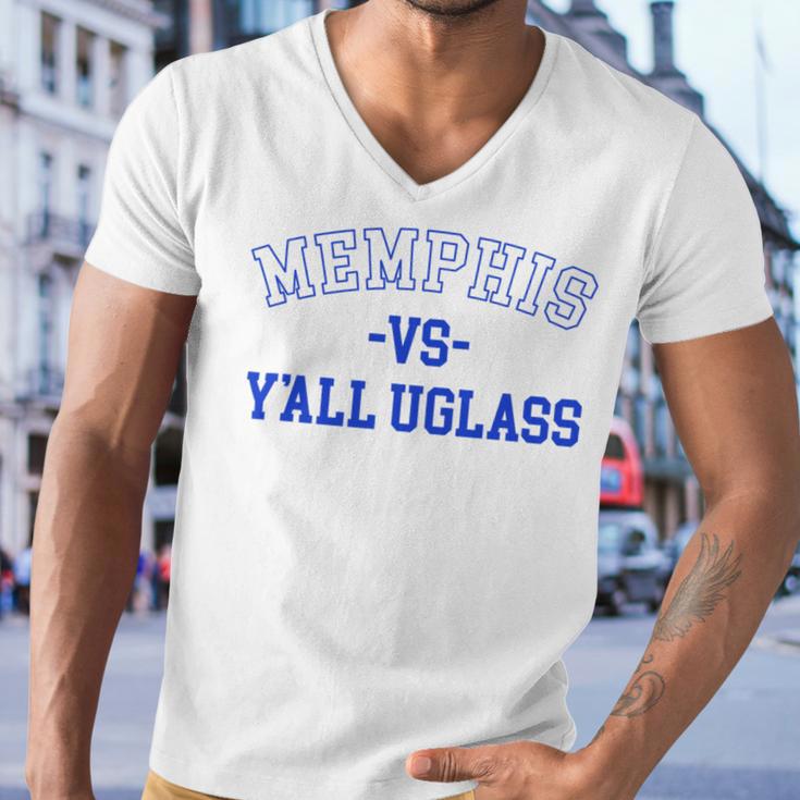 Memphis Vs Yall Uglass Men V-Neck Tshirt