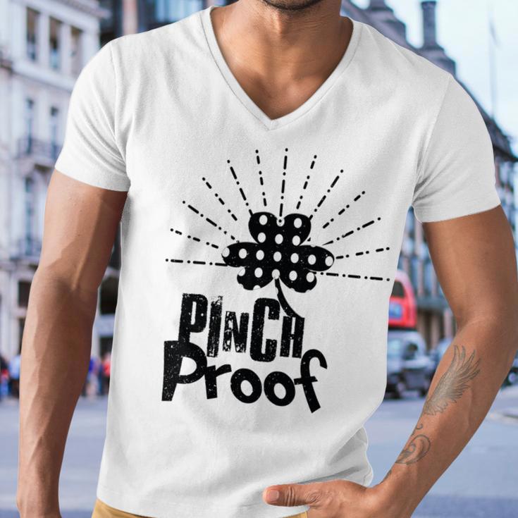 New Pinch Proof St Patricks Men V-Neck Tshirt