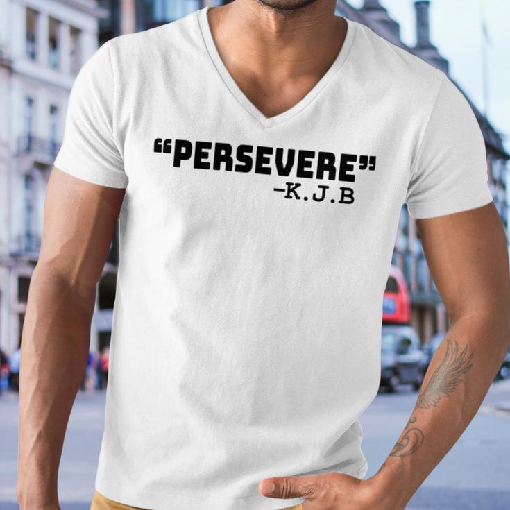 Persevere Kbj Ketanji Brown Jackson Men V-Neck Tshirt