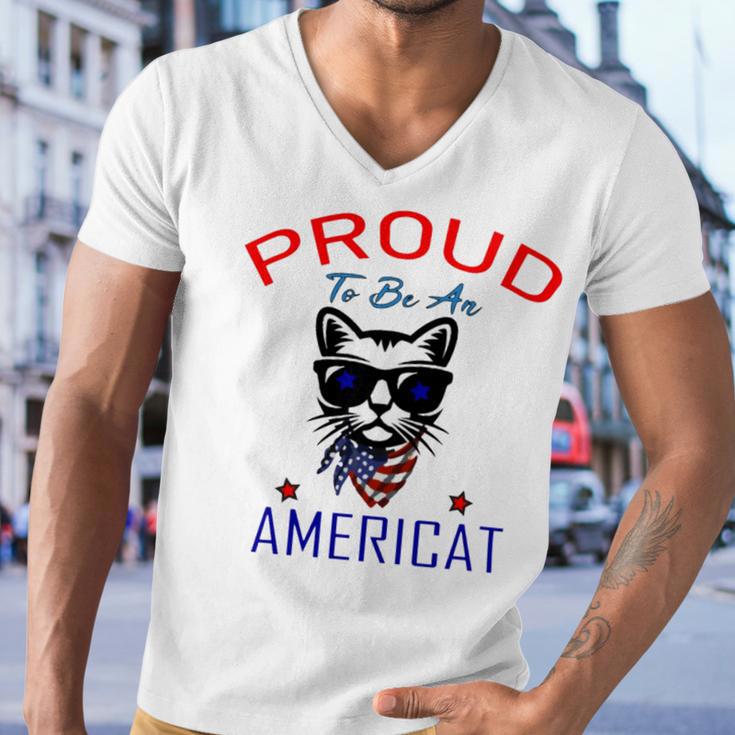 Proud To Be An Americat 808 Shirt Men V-Neck Tshirt