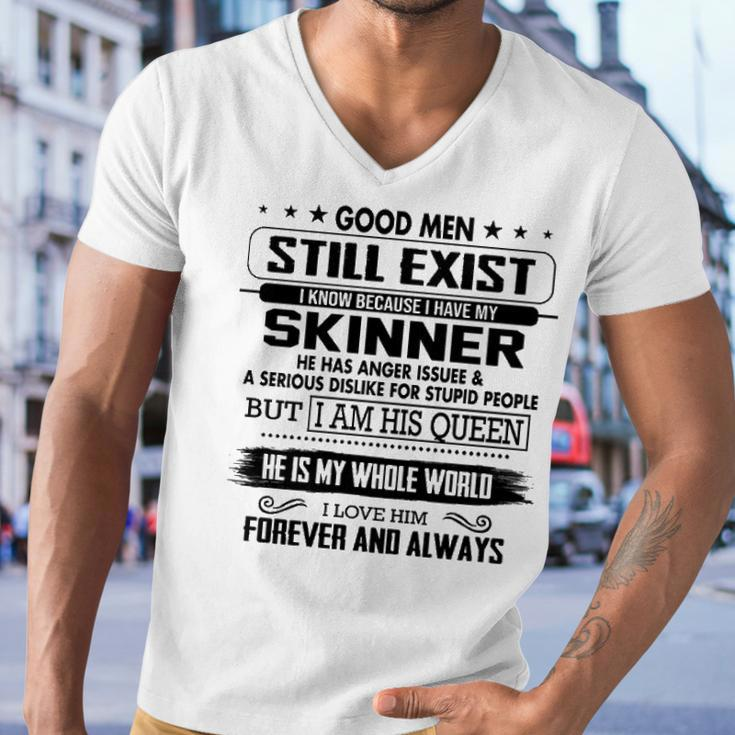 Skinner Name Gift I Know Because I Have My Skinner Men V-Neck Tshirt