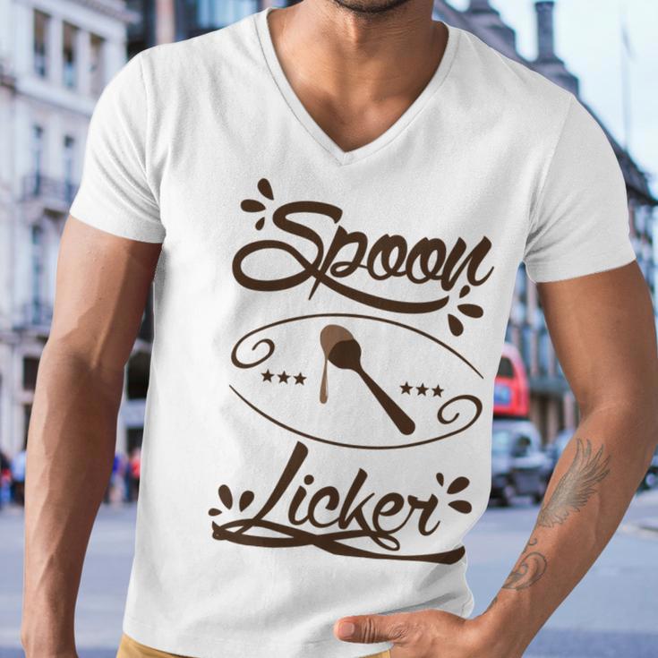 Spoon Licker 105 Trending Shirt Men V-Neck Tshirt