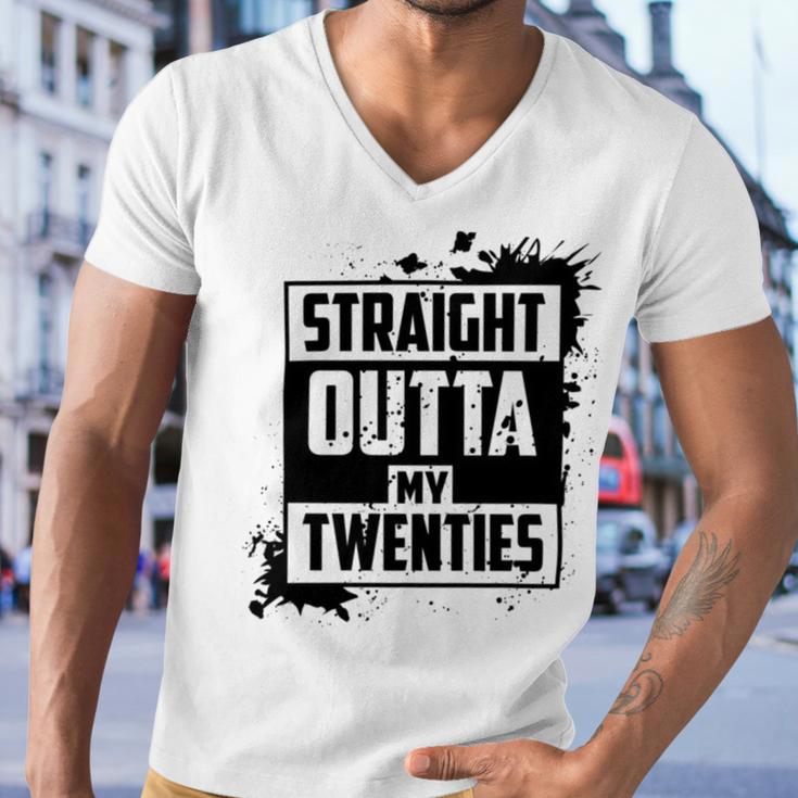 Straight Outta My 20 224 Shirt Men V-Neck Tshirt