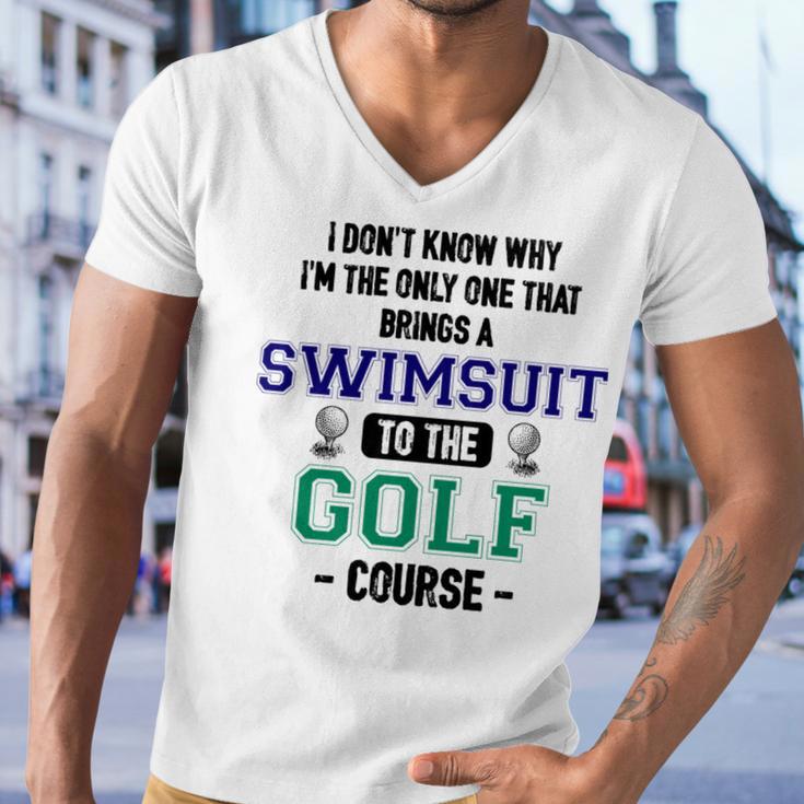 Swim At The Golf Course 74 Trending Shirt Men V-Neck Tshirt