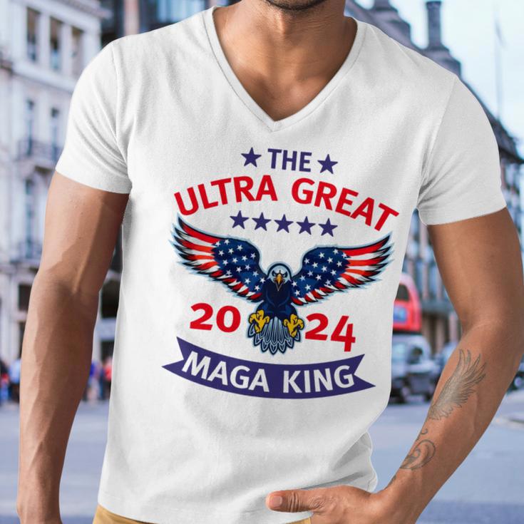 The Ultra Great Mega King Men V-Neck Tshirt