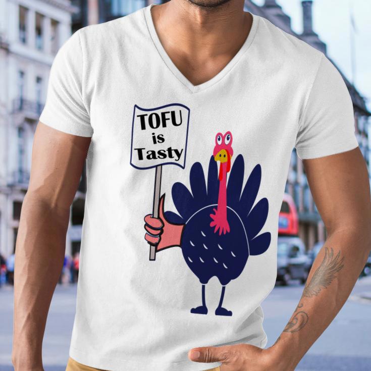 Tofu Is Tasty Men V-Neck Tshirt