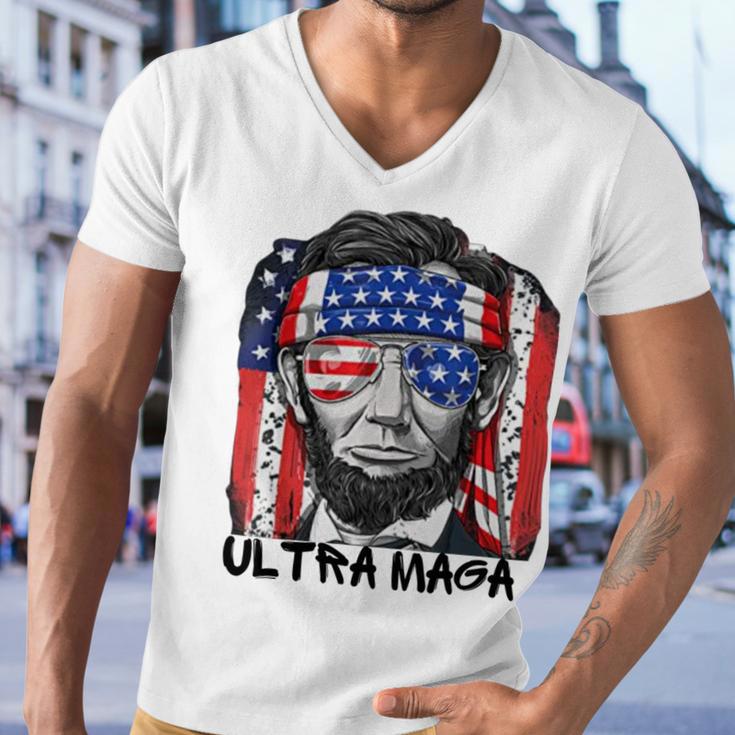 Ultra Maga And Proud Of It Essential Tshirt Men V-Neck Tshirt