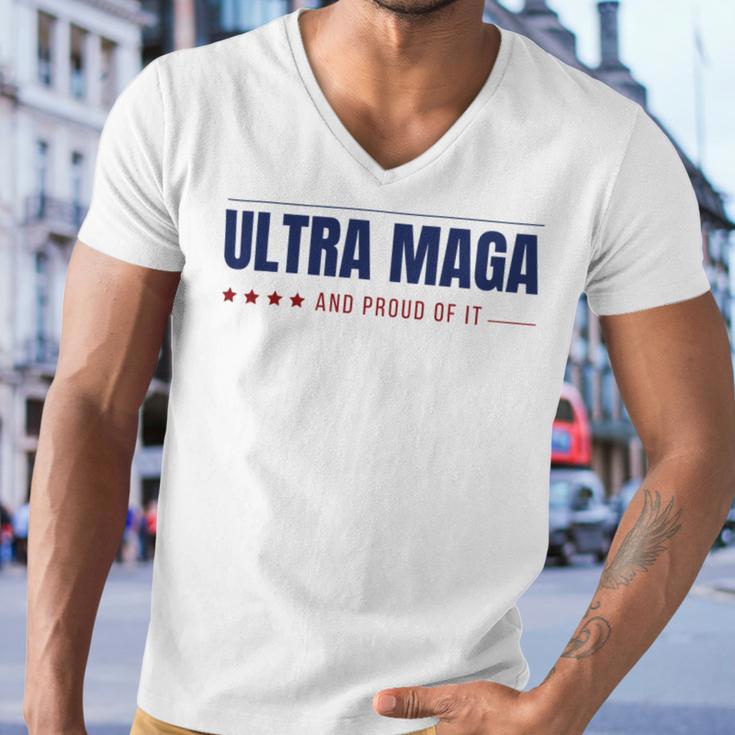 Ultra Maga And Proud Of It V10 Men V-Neck Tshirt